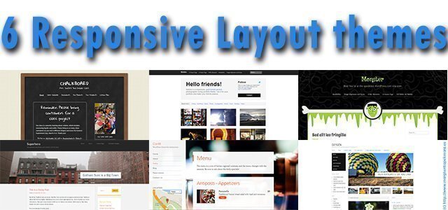 6 responsive layout theme