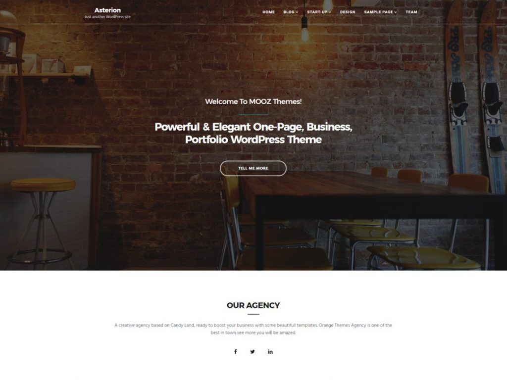 Asterion - Temi free dal WordPress Repository