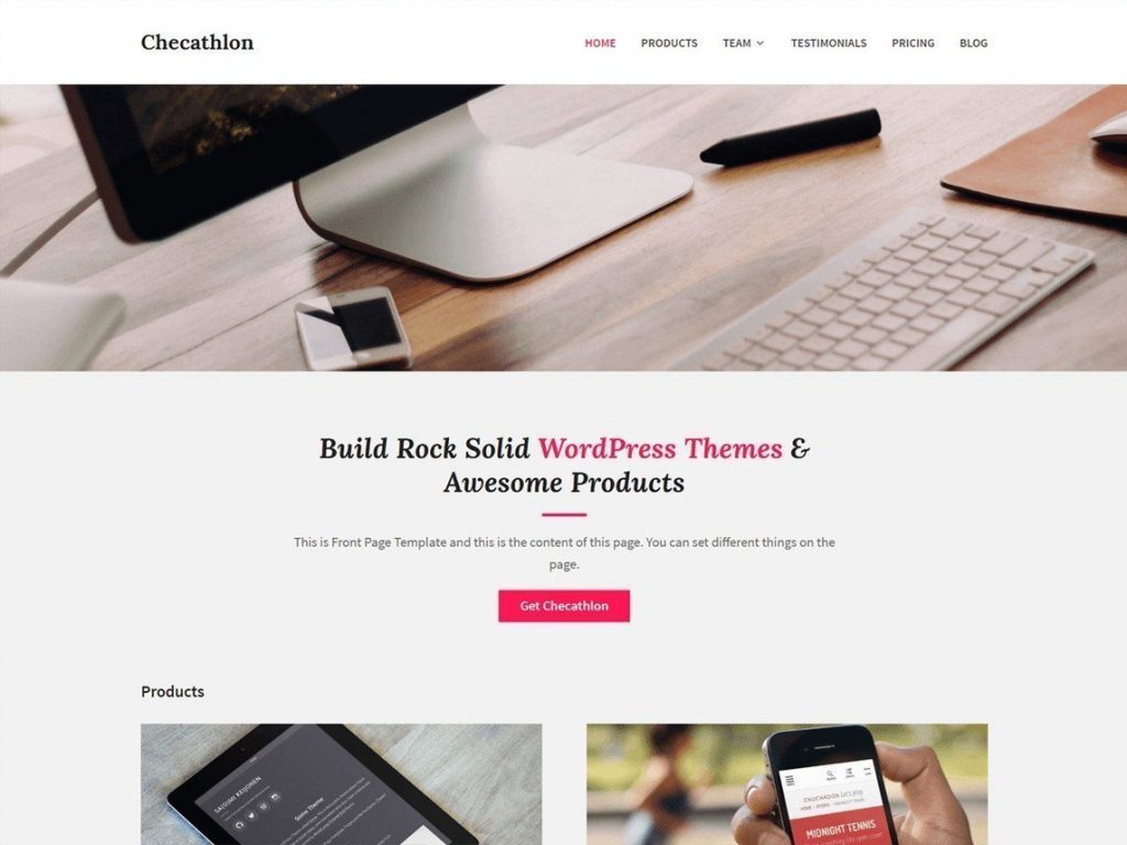 Checathlon - Temi free dal WordPress Repository