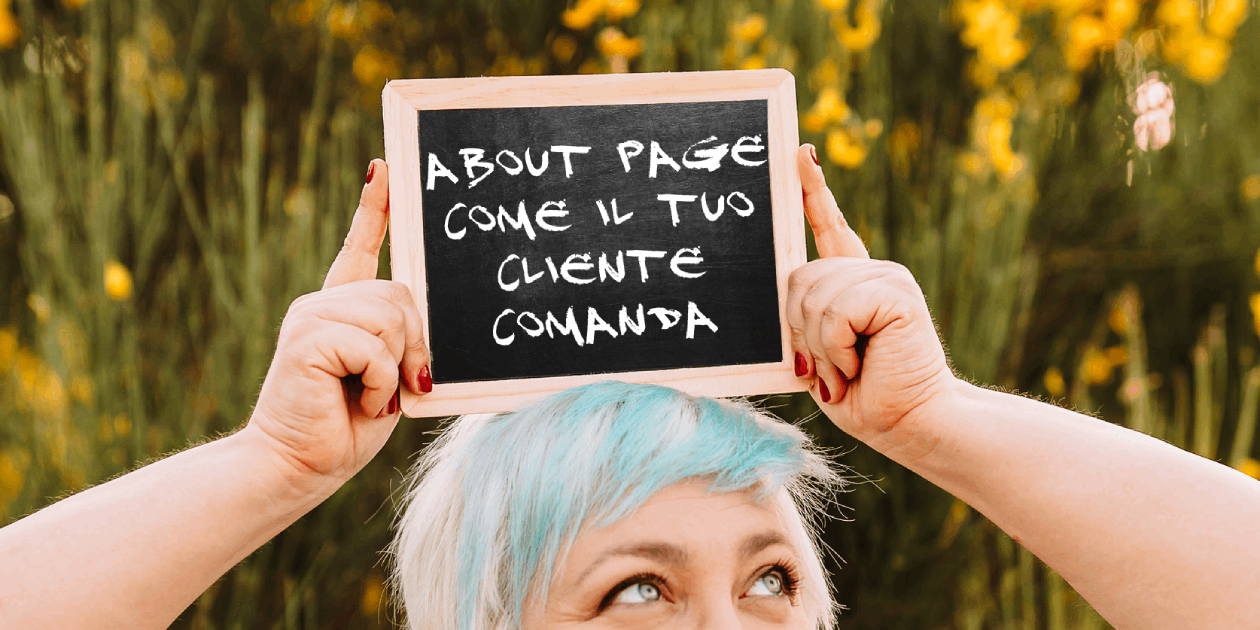 About Page come il tuo cliente comanda